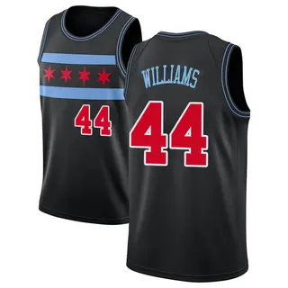 Men's Patrick Williams Chicago Bulls Black 2018/19 Jersey - City Edition - Swingman