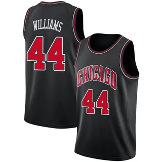 Men's Patrick Williams Chicago Bulls Black Jersey - Statement Edition - Swingman