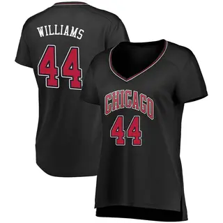 Women's Patrick Williams Chicago Bulls Black Jersey - Statement Edition - Fast Break